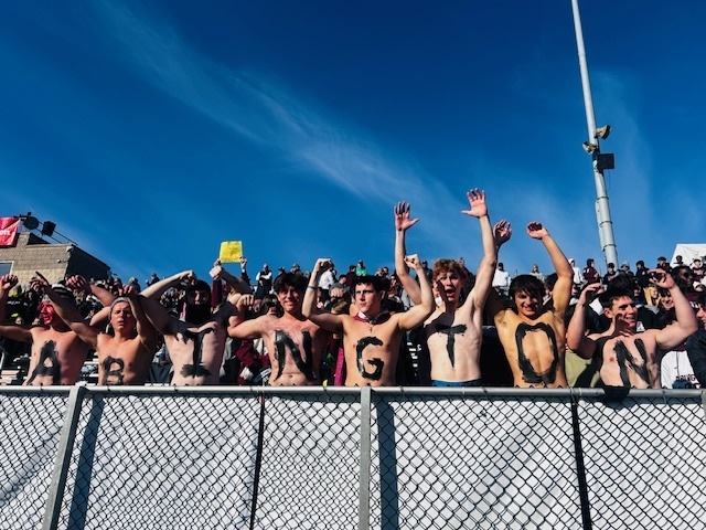 abington fans at the game