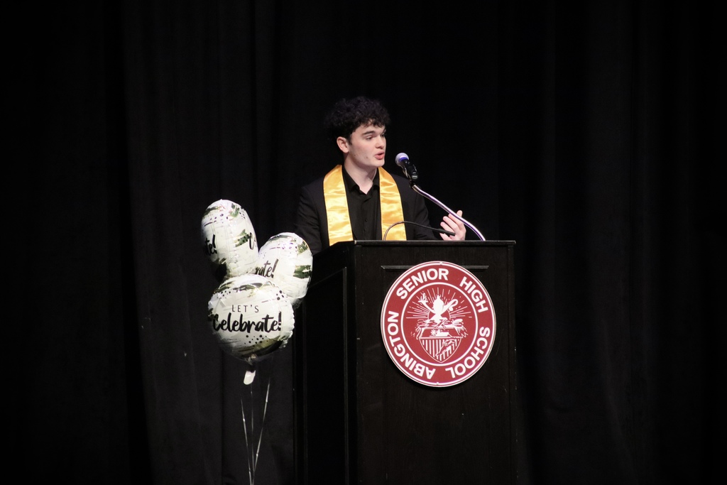 NHS student president Alexander Hilliard