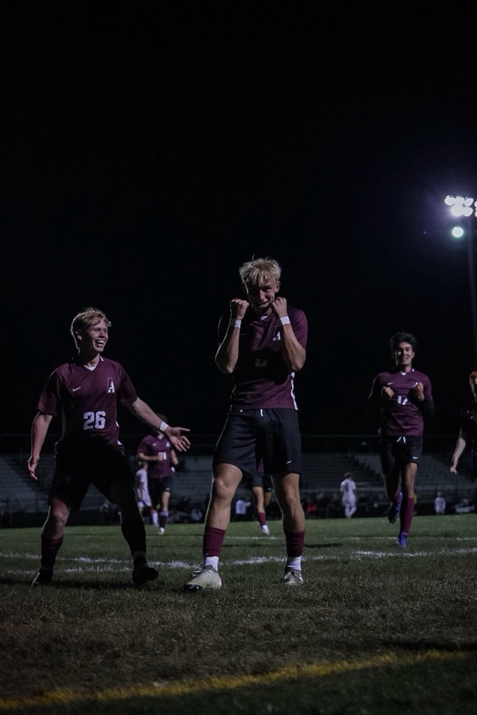 cooper blynts celebration after goal 