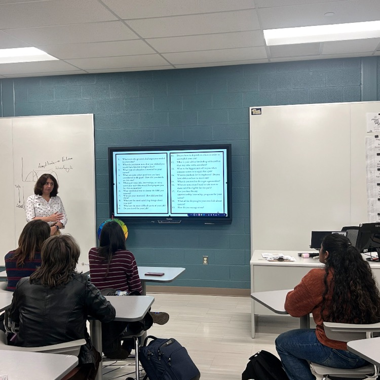 Dr. Maria describing her day to day life  