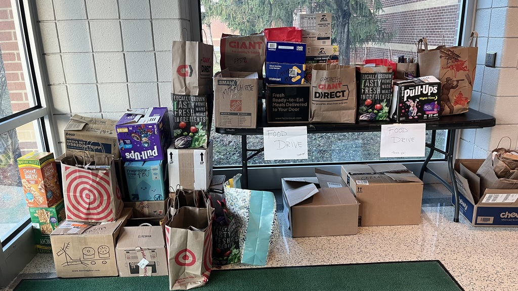 Food drive collection