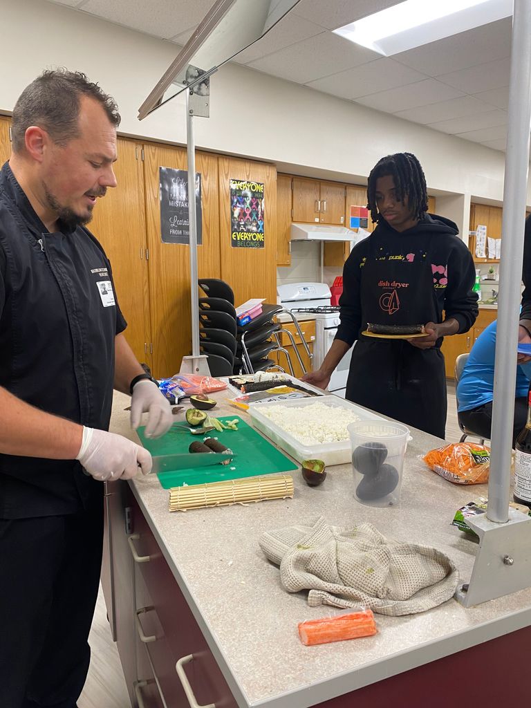 schindler showing students