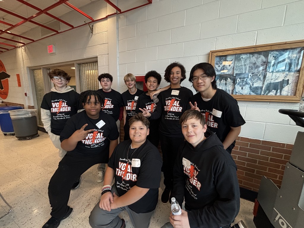 Image of choir students. 