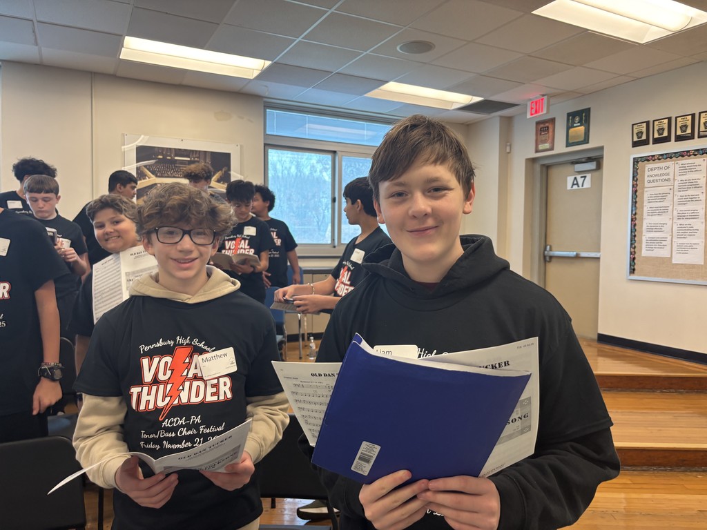 Image of choir students. 