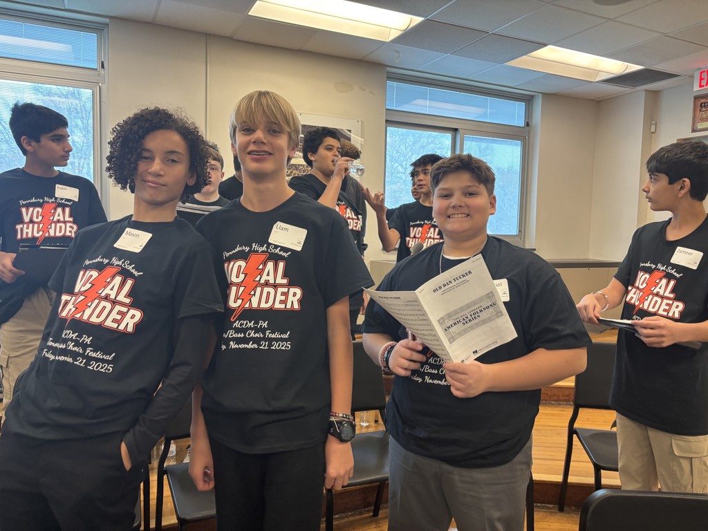 Image of choir students. 