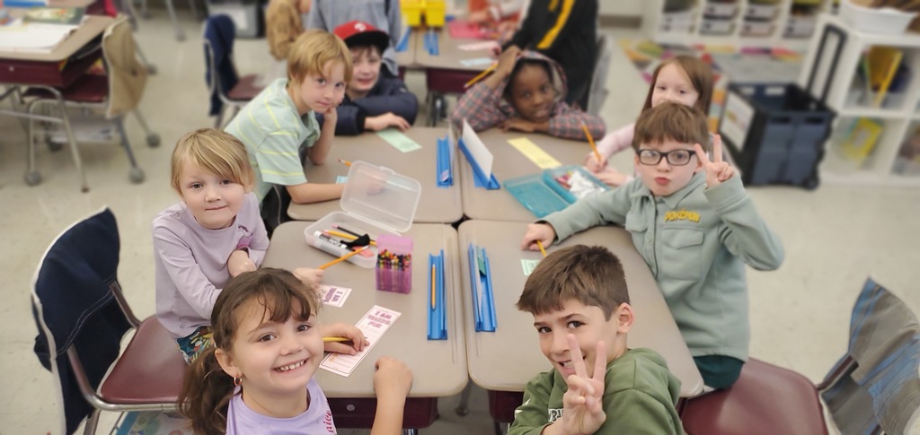 kids smiling with their buddies