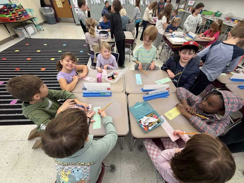 kids smiling with their buddies