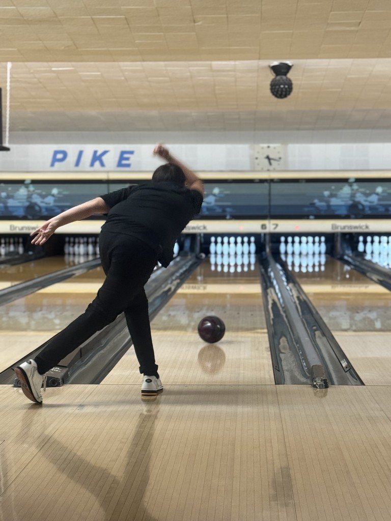 team member bowling