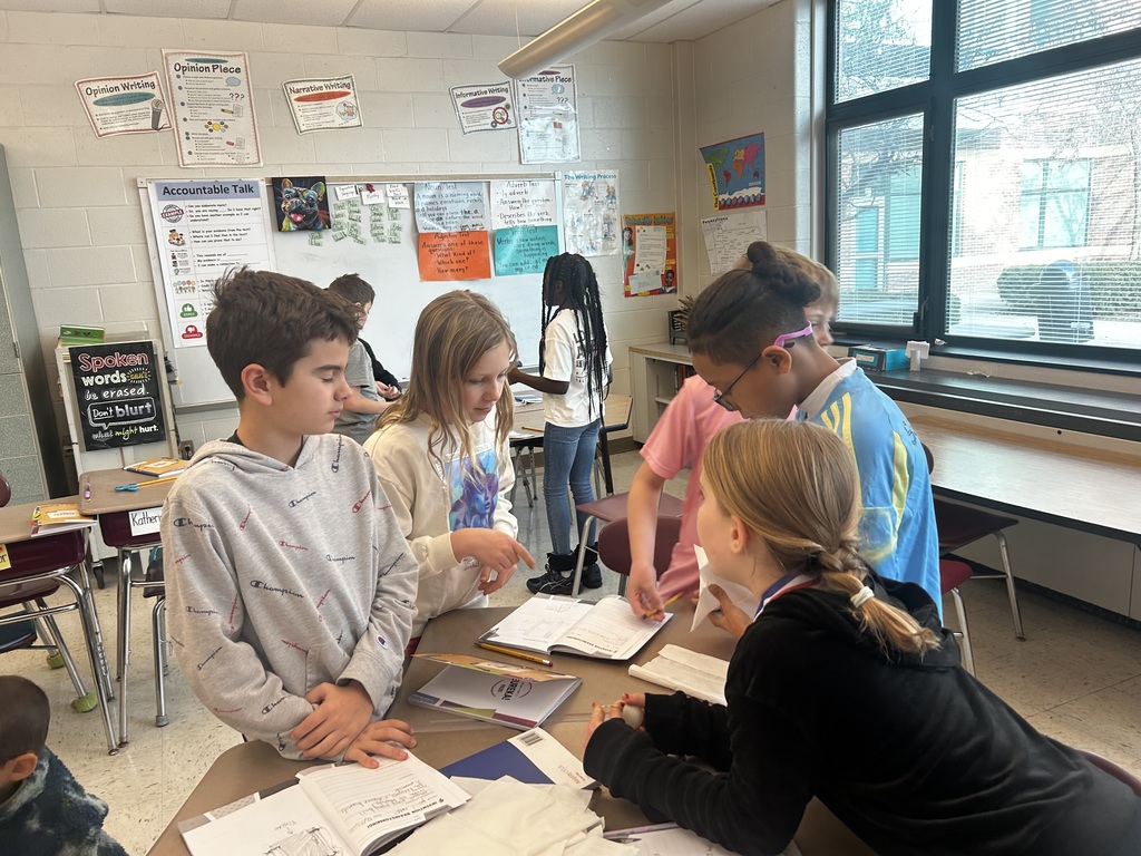 students working together