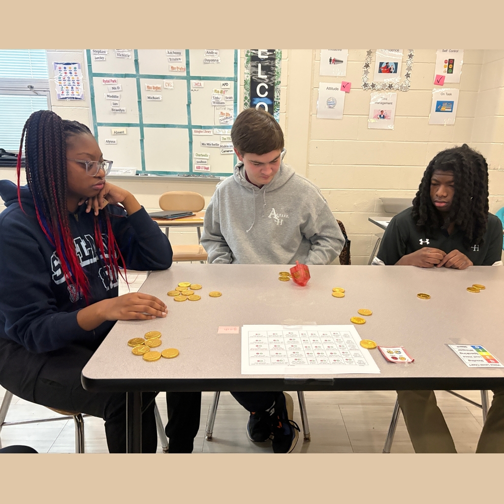 students learning dreidel