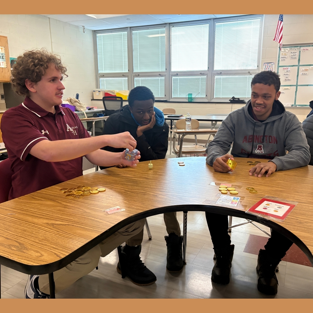 students playing dreidel