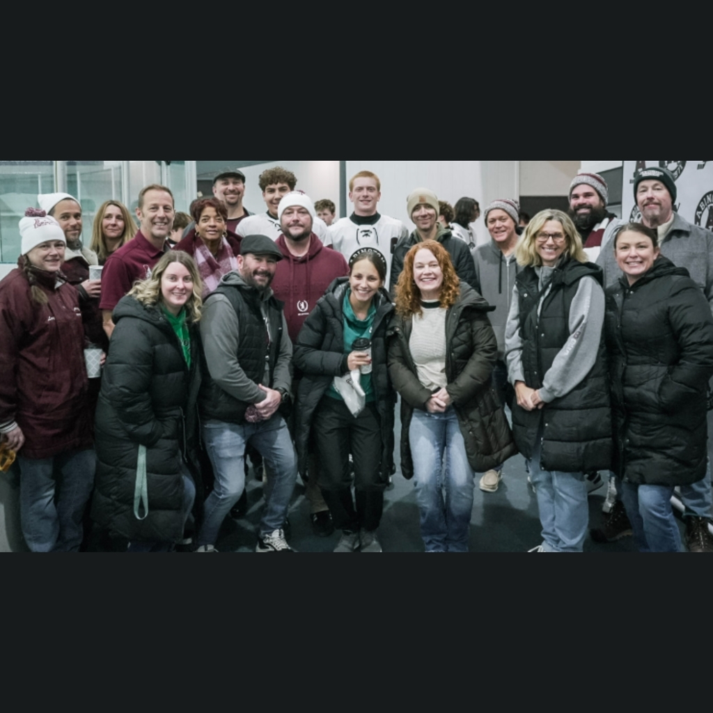 Teachers at the Ice Hockey Game