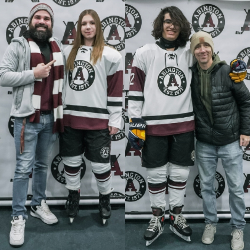 Teachers with their students