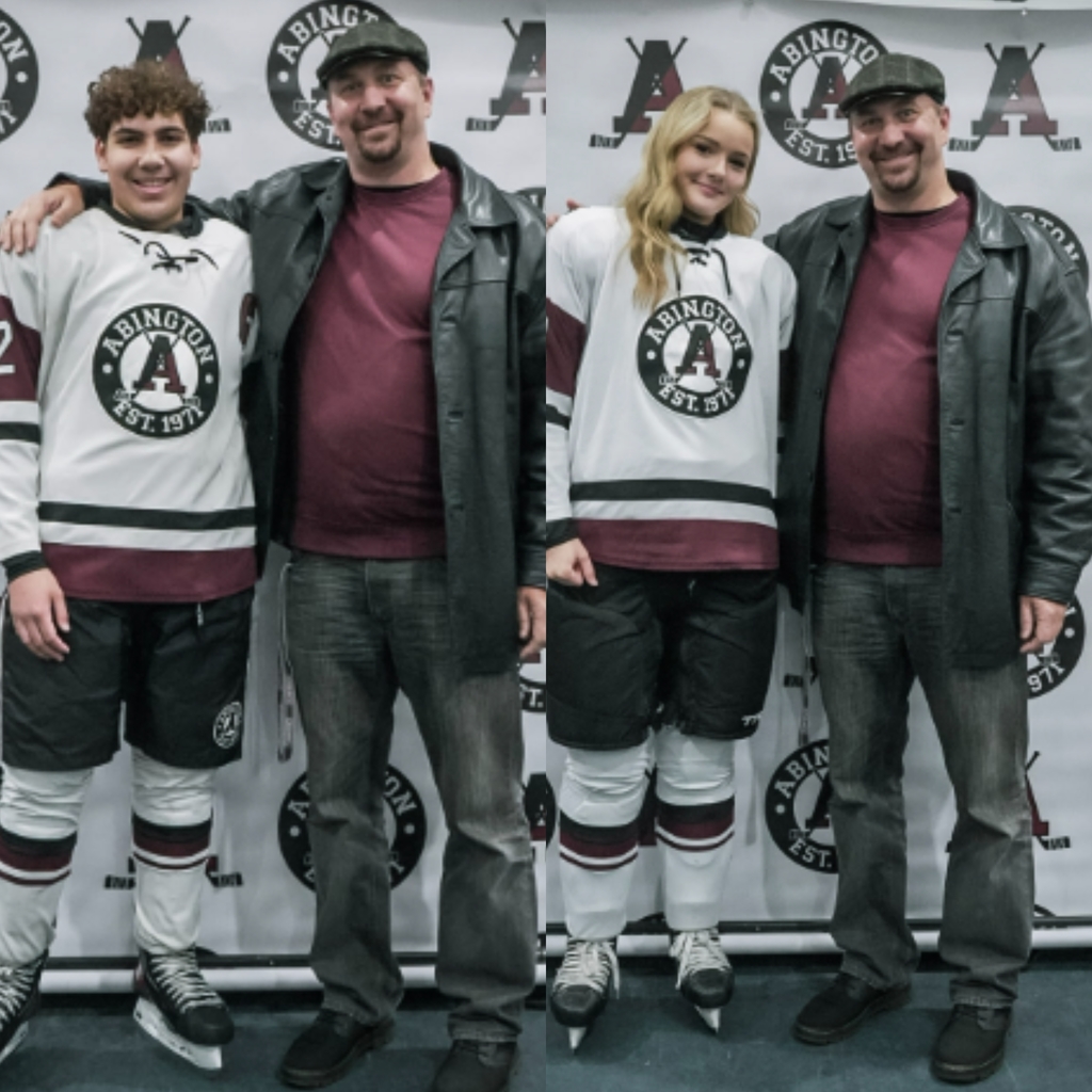 Teachers with their students