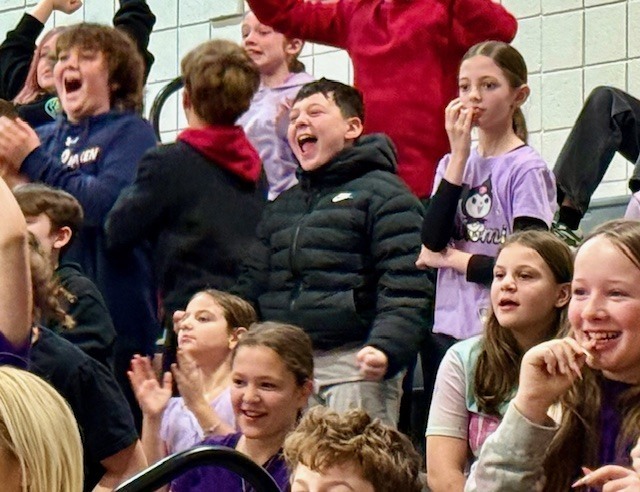 students at the MLK assembly