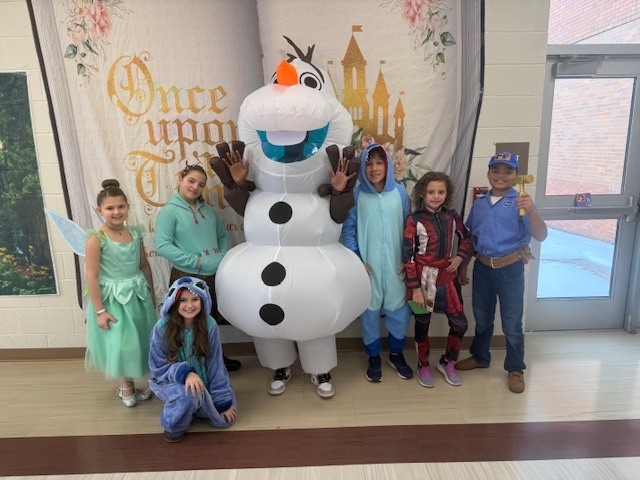 Olaf and kids