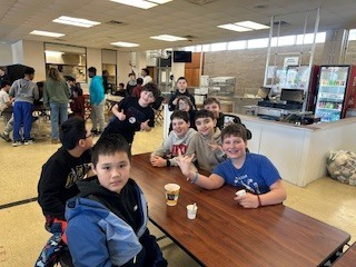 Image of 6th grade hot chocolate social 