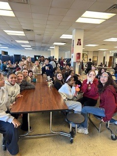 Image of 6th grade hot chocolate social 