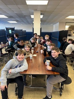 Image of 6th grade hot chocolate social 