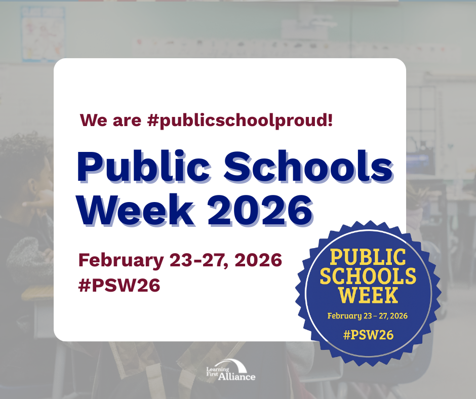 We are #publicschoolproud! Public Schools Week 2026: Feb. 23-27, 2026 #PSW26