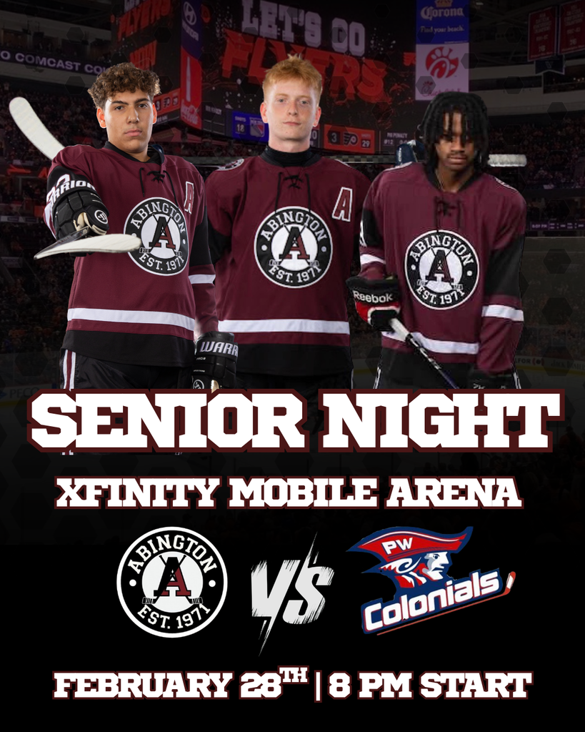 senior night flyer