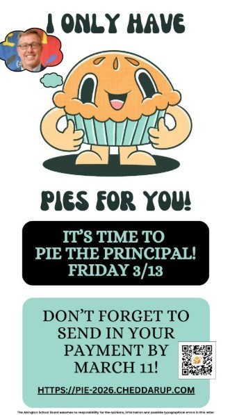 Pie the Principal Flyer