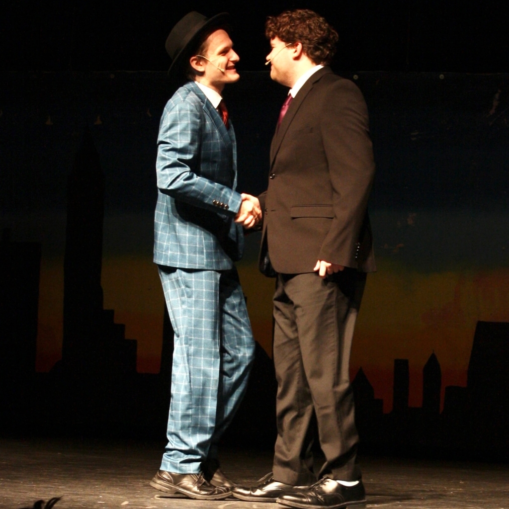 students in guys and dolls.
