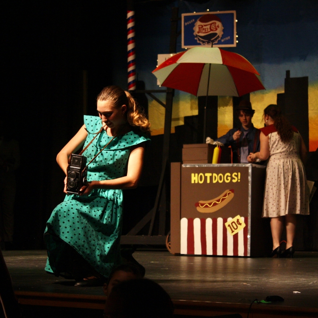 students in guys and dolls.