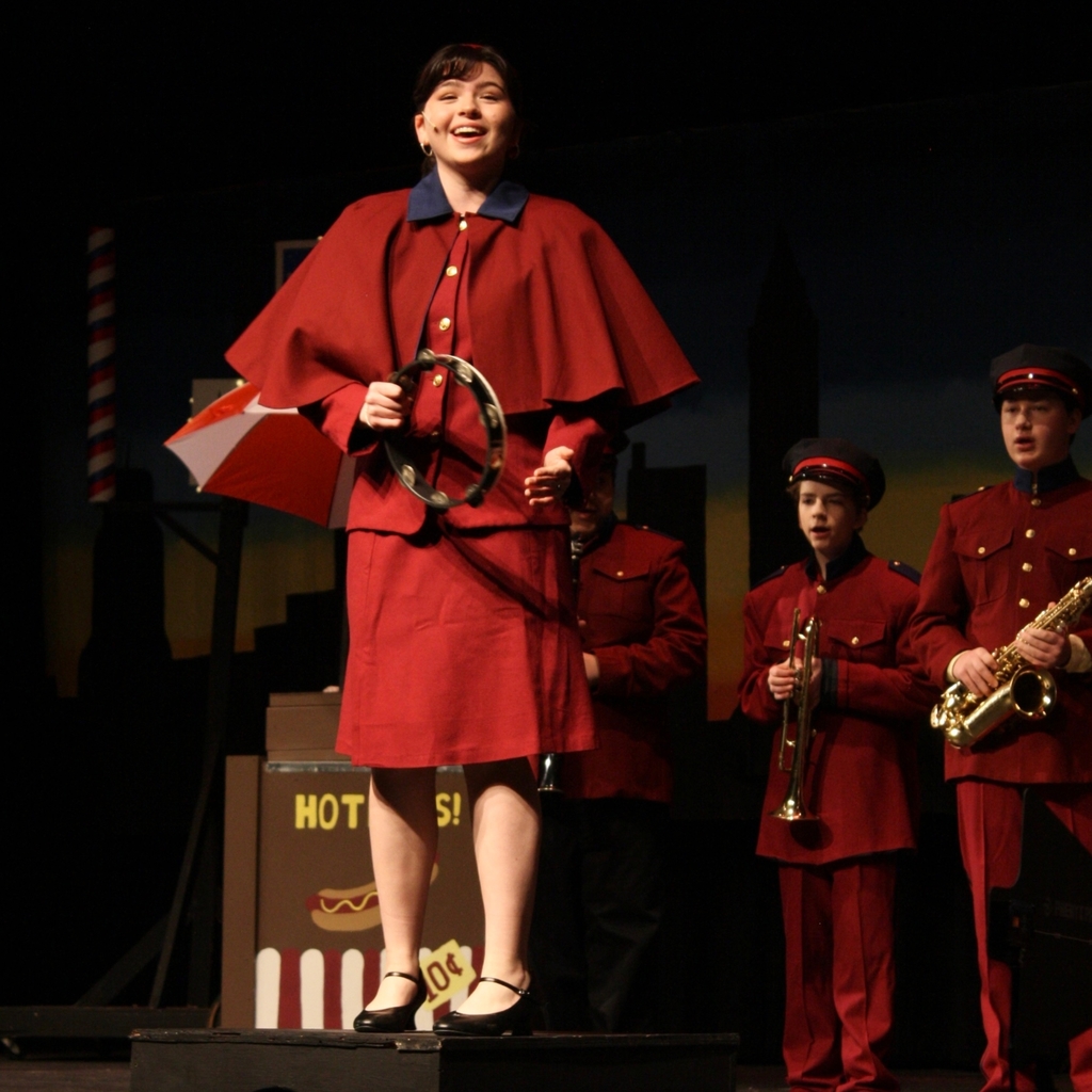 students in guys and dolls.