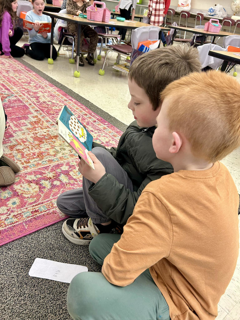buddies reading together