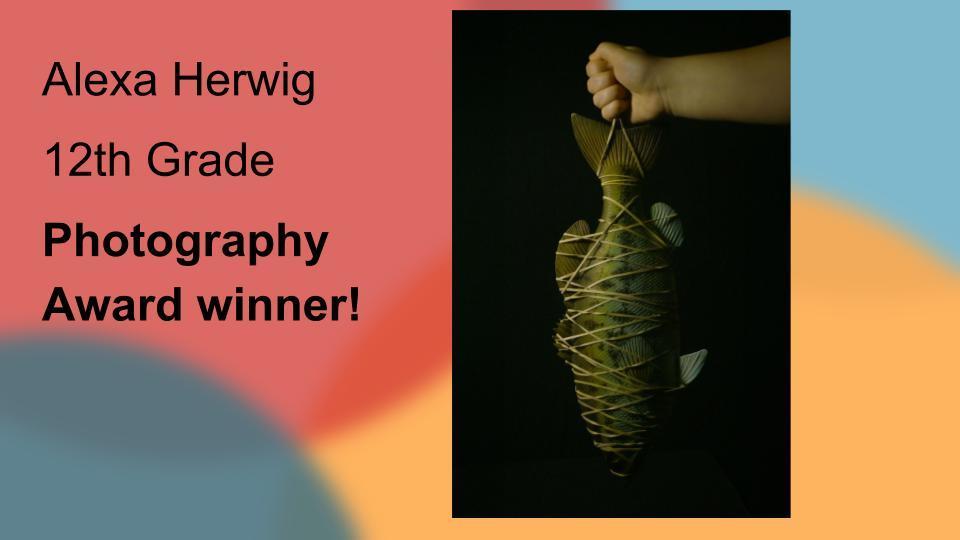 Alexa  Herwig, grade 12, Photography Award winner
