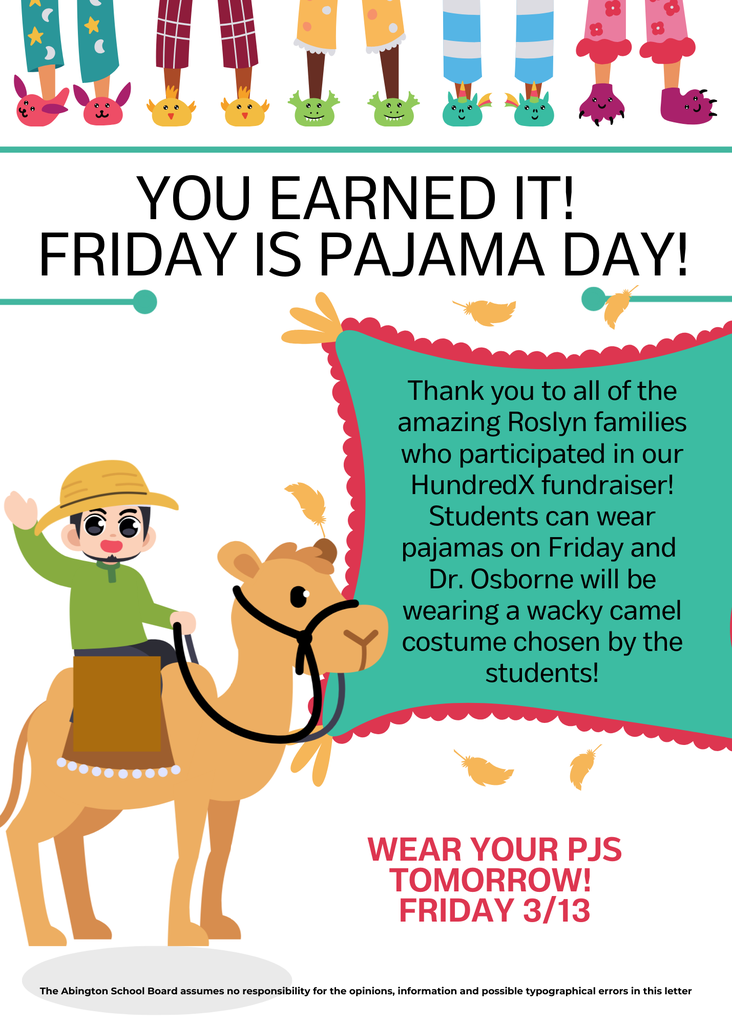 PJ Day Flyer