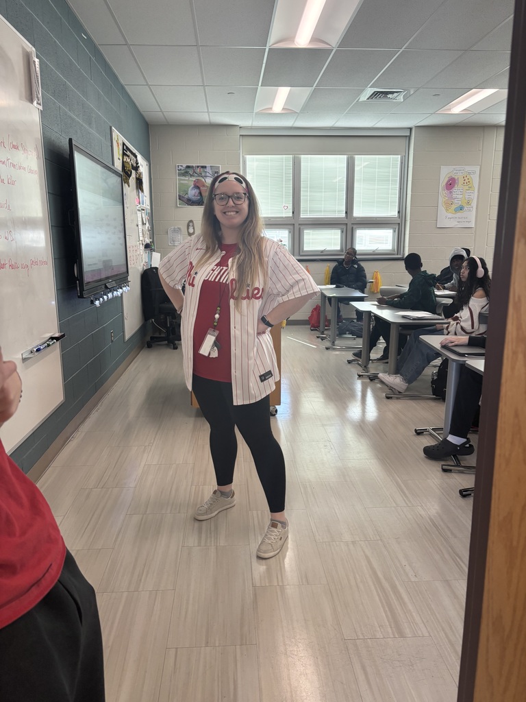 Mrs. Schwartz in Phillies gear