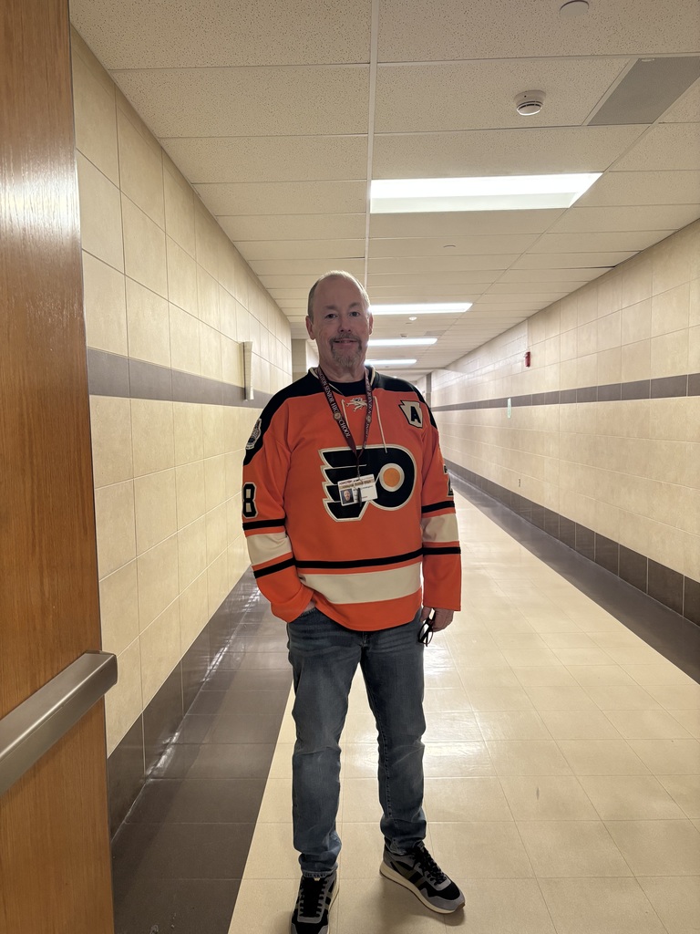 Mr. P in sports gear