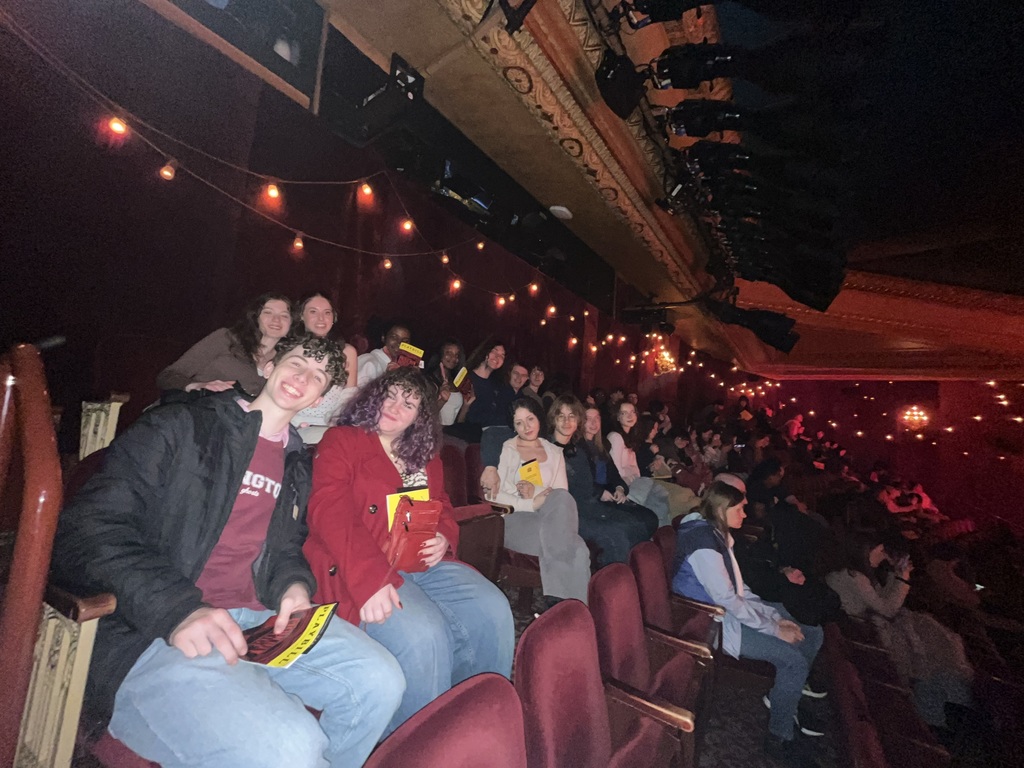 Students at Moulin Rouge