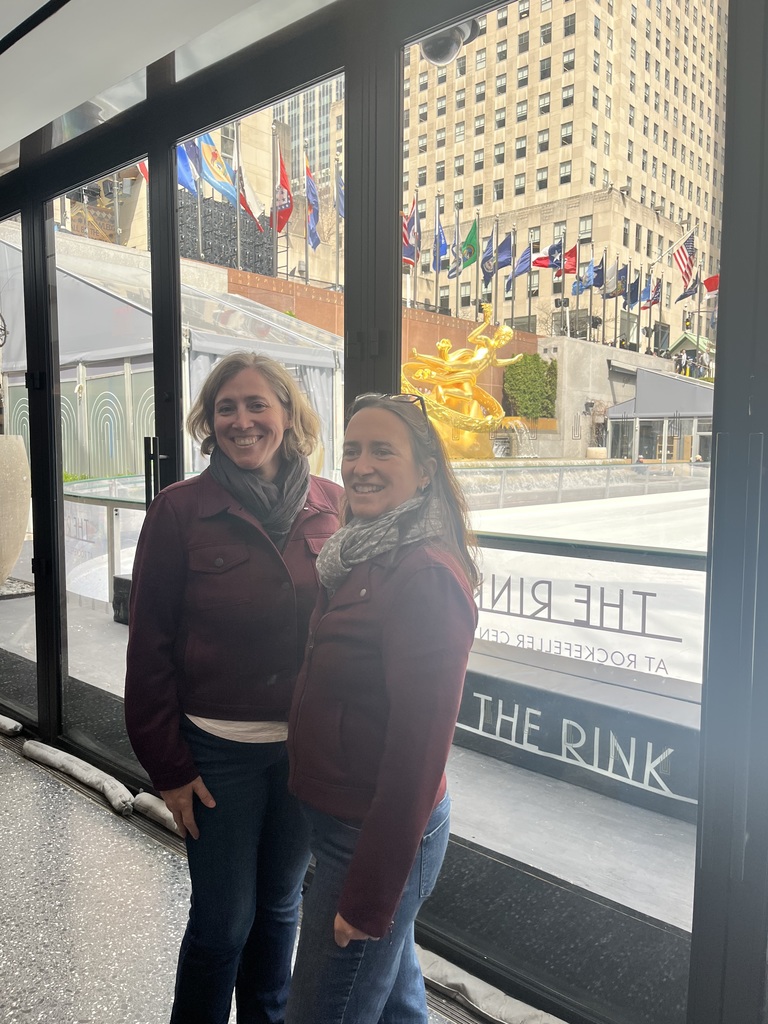 teachers in matching outfits