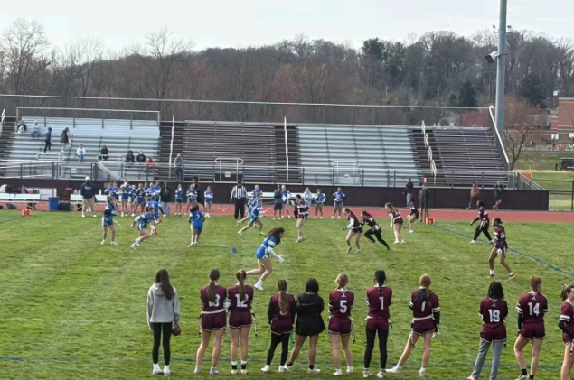 The Abington Girls Flag Football team take down VIlla 32-21!