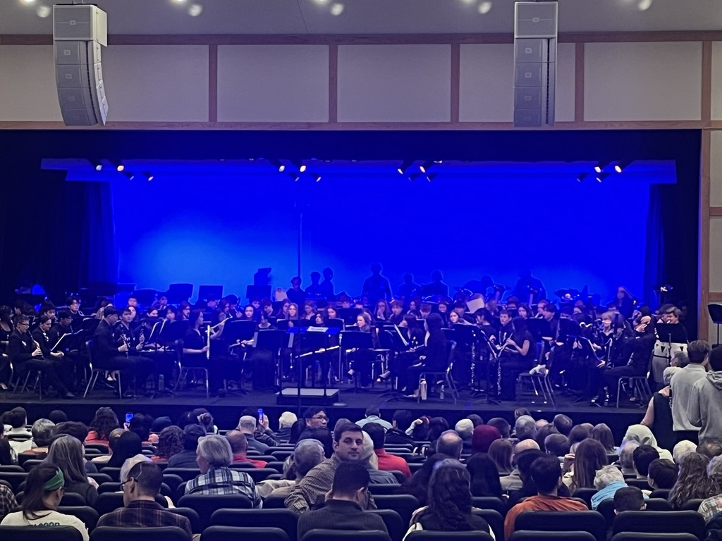 people gathered on stage