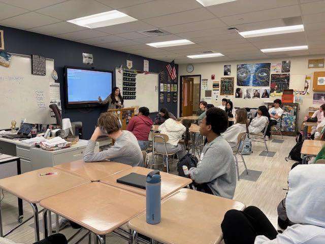 Lindinger presenting