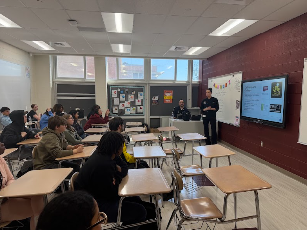 Thank you to Mr and Mrs. Suanlarm for coming into speak about being a chef and what it takes to run a buisness!