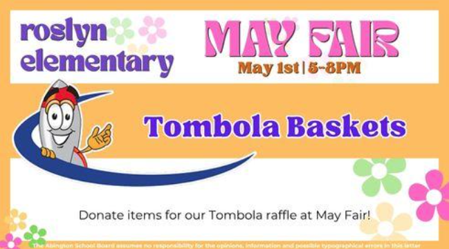 Tombola Basket Flyer