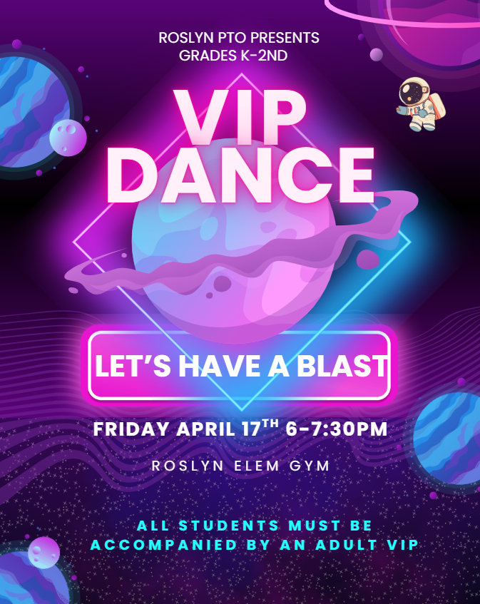 VIP Dance Flyer