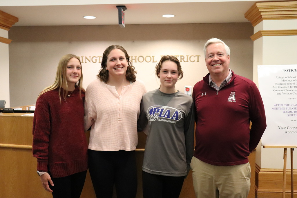 Girls swim team