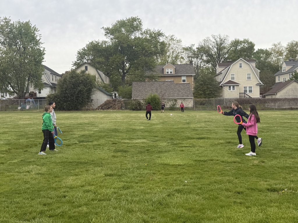 Image of The 6th Grade Stingrays enjoyed some outdoor fun as a way to mark the end of PSSA Testing!
