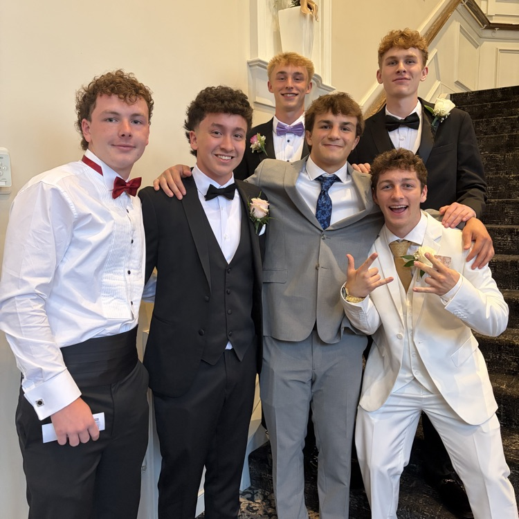 Group of students at prom