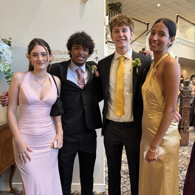 Group of students at prom