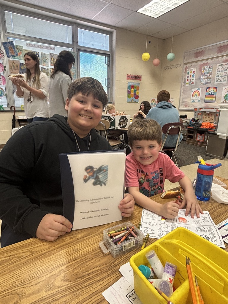 Image of NJHS and WEB Kindergarten Book Trip