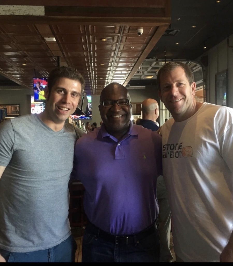 Mr. Griffin and teachers he mentored