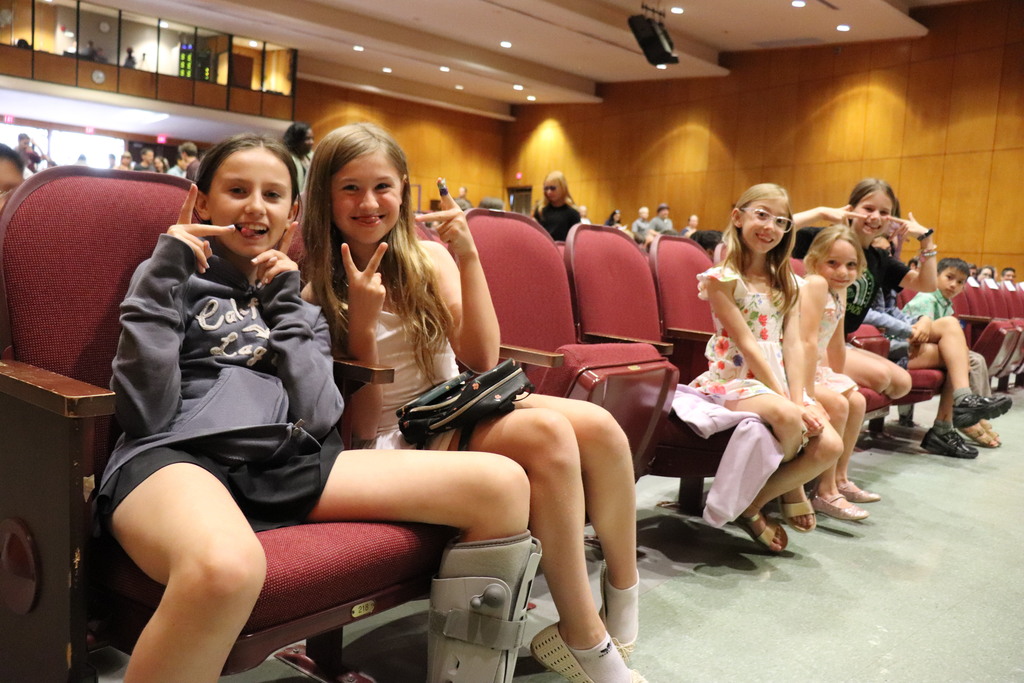 Student award winners at the Districtwide Awards Ceremony