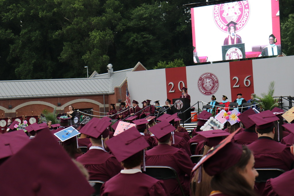 Maddie Krassner addresses graduates